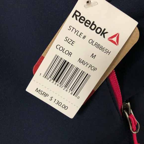 NWT Reebok outerwear jacket fleece lined - Picture 2 of 3